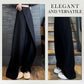🔥HOT Sale🔥Women's Fashionable Irregular Patchwork Full-length Wide-leg Pants-3