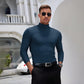 🖤Black Friday Sale:50% OFF🔥Mens High Neck Slim Fit Long Sleeve T-shirt-2