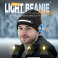 Rechargeable Bluetooth Beanie Hat with Light