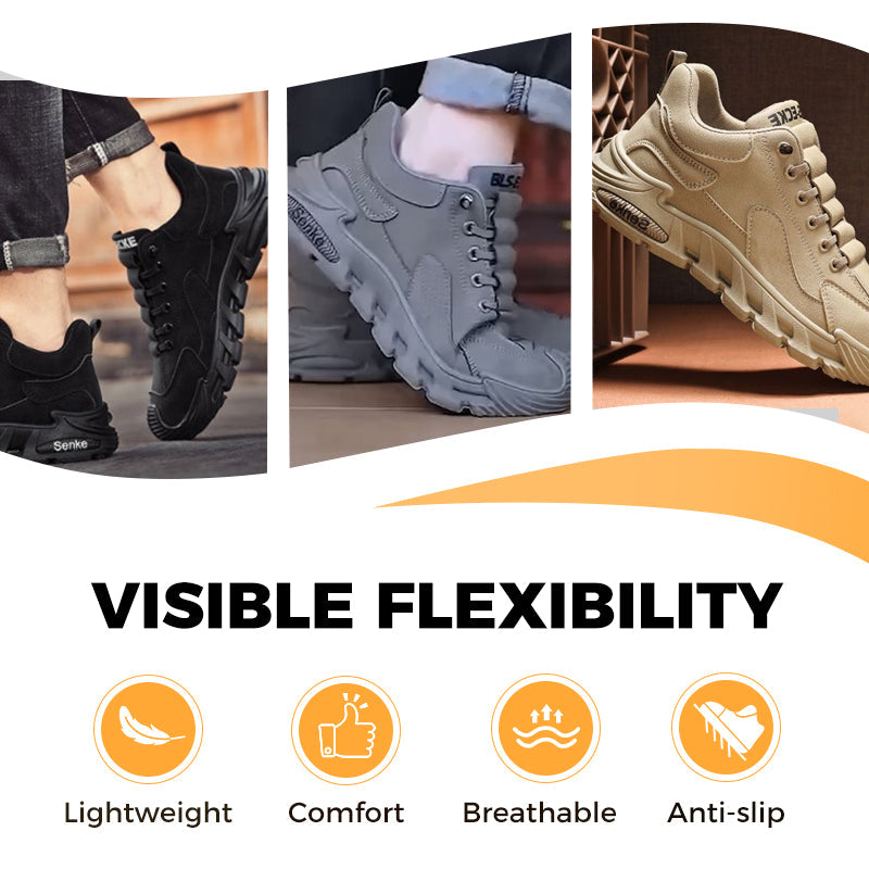 ☄️Spring Specials🎉Men's Thick Sole Non-Slip Casual Walking Shoes-2