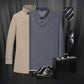✨New Arrival✨Men's Faux Two Piece Lapel Long-Sleeve Tops-3
