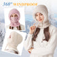 ❄️Women's Outdoors Windproof Scarf Hat-3