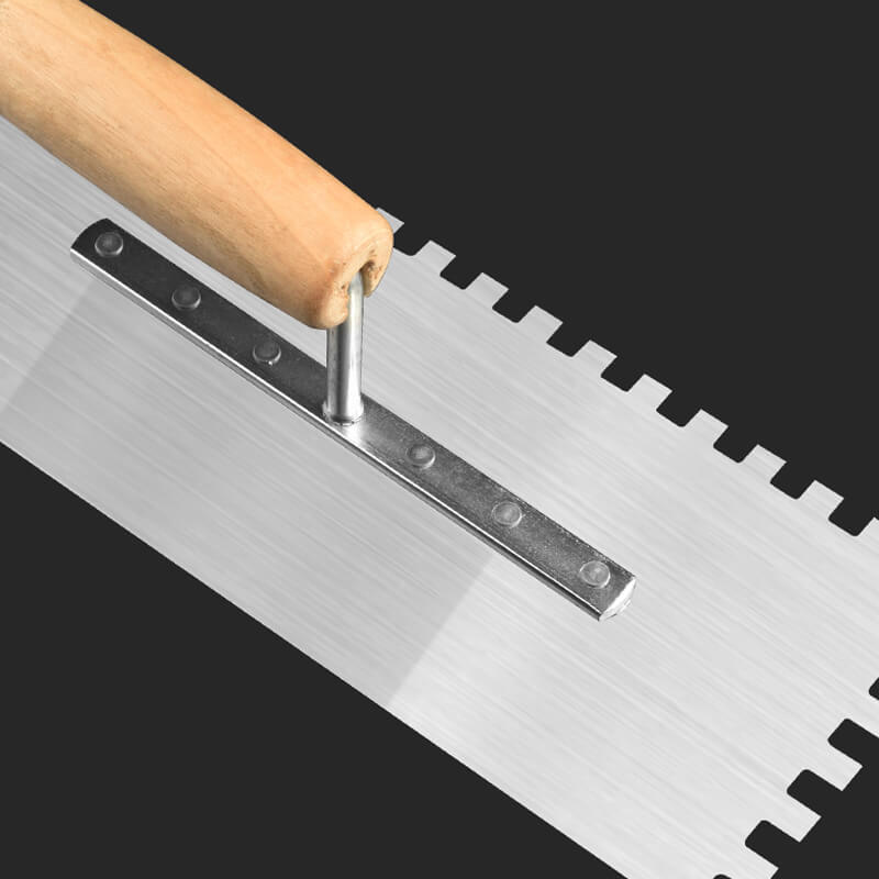 Tile tool serrated trowel-3