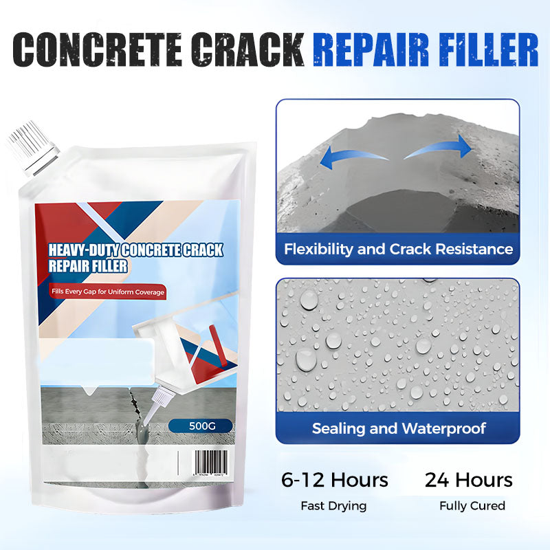 🛠️ BUY 2 GET 1 FREE! 💪 Extra-Strength Concrete Crack Adhesive – New Formula, Long-Lasting Bond & Easy Application for Driveways & Walls 🏠-4