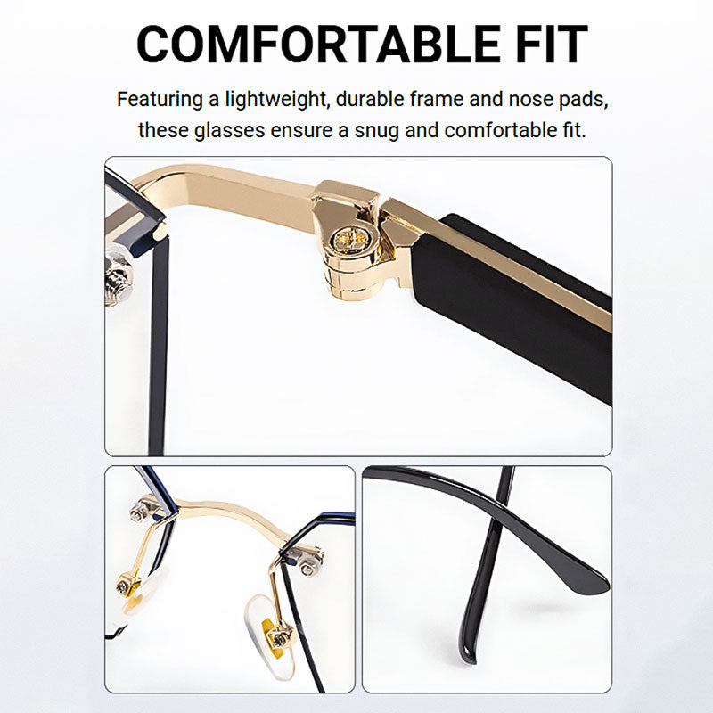 2-in-1 Photochromic Blue Light Blocking Reading Glasses-3