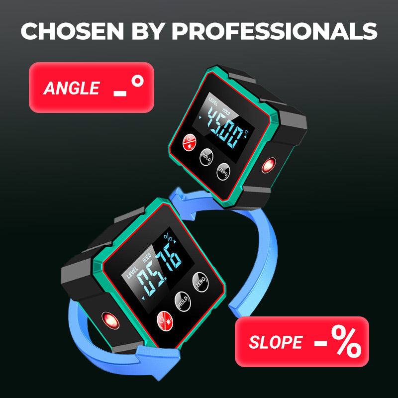 🔥Magnetic Digital Angle Finder with Electronic Laser-3