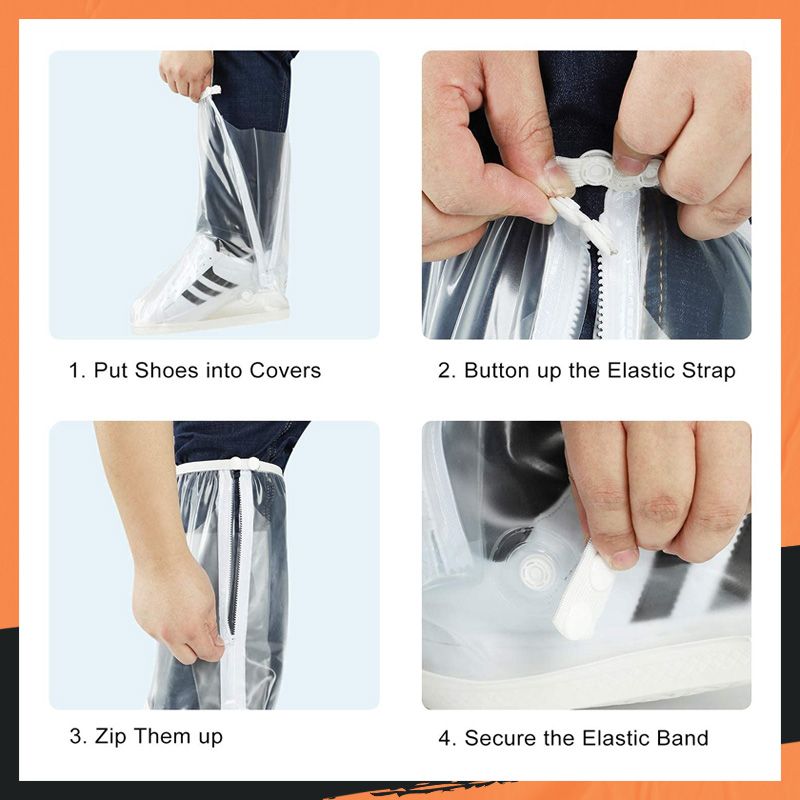 🔥🔥💖All-Round Long Waterproof Boot Cover-1