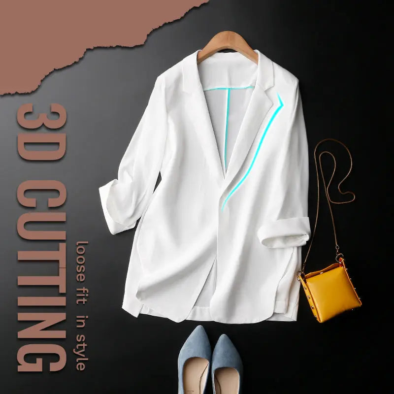 Super Breathable Sun Protection Chiffon Suit Jacket-5