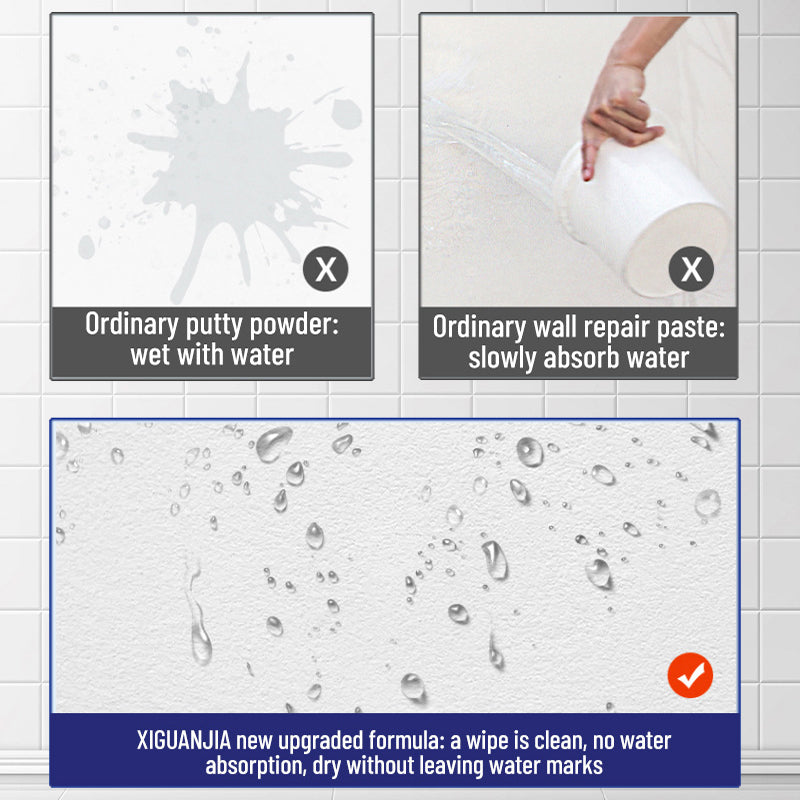 🛠️ Waterproof and mould-resistant wall repair putty💧free brush! 🖌️ ✨ Quick and clean home wall repairs! 🏡-5