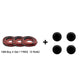 🔇5-hole Automotive Dust-proof and Shock-absorbing Sealing Strip-12