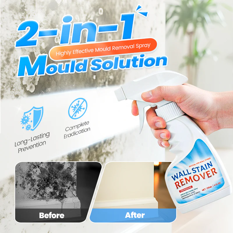 🎁Black Friday limited time sale!🎁Highly Effective Mould Removal Spray - Prevents Mould Regrowth-5