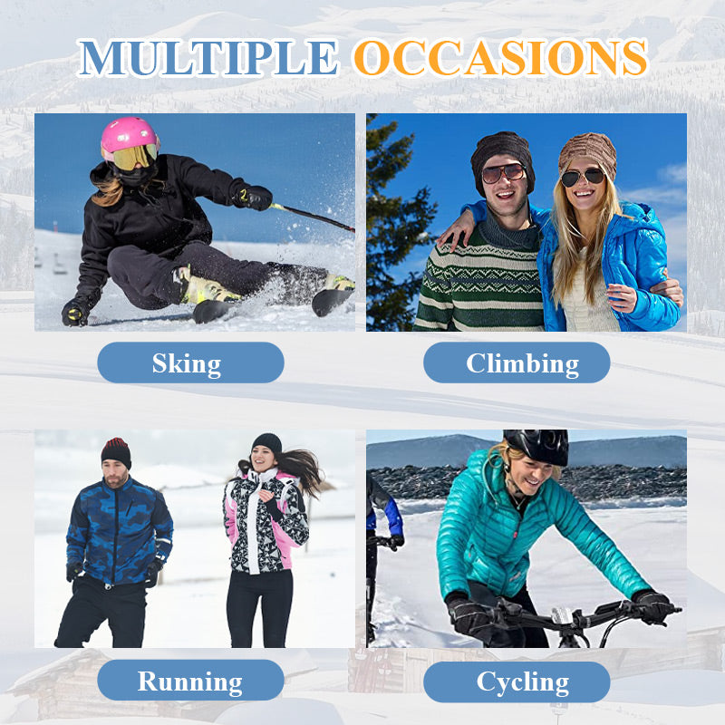 ❄️Women's Outdoors Windproof Scarf Hat-4