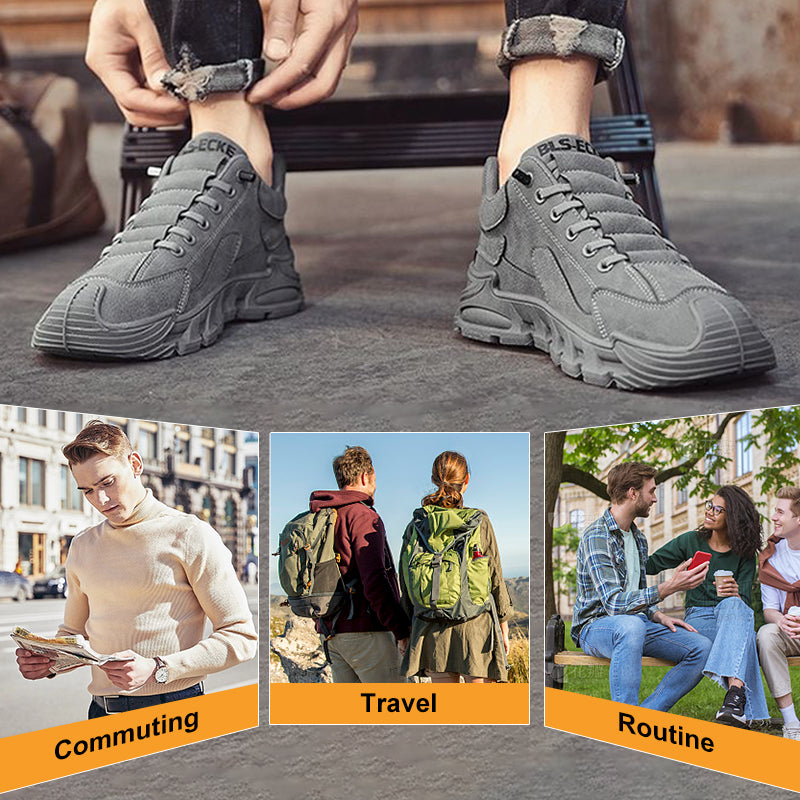☄️Spring Specials🎉Men's Thick Sole Non-Slip Casual Walking Shoes-10