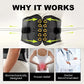 Adjustable Lumbar Support Belt Lower Back Brace-2