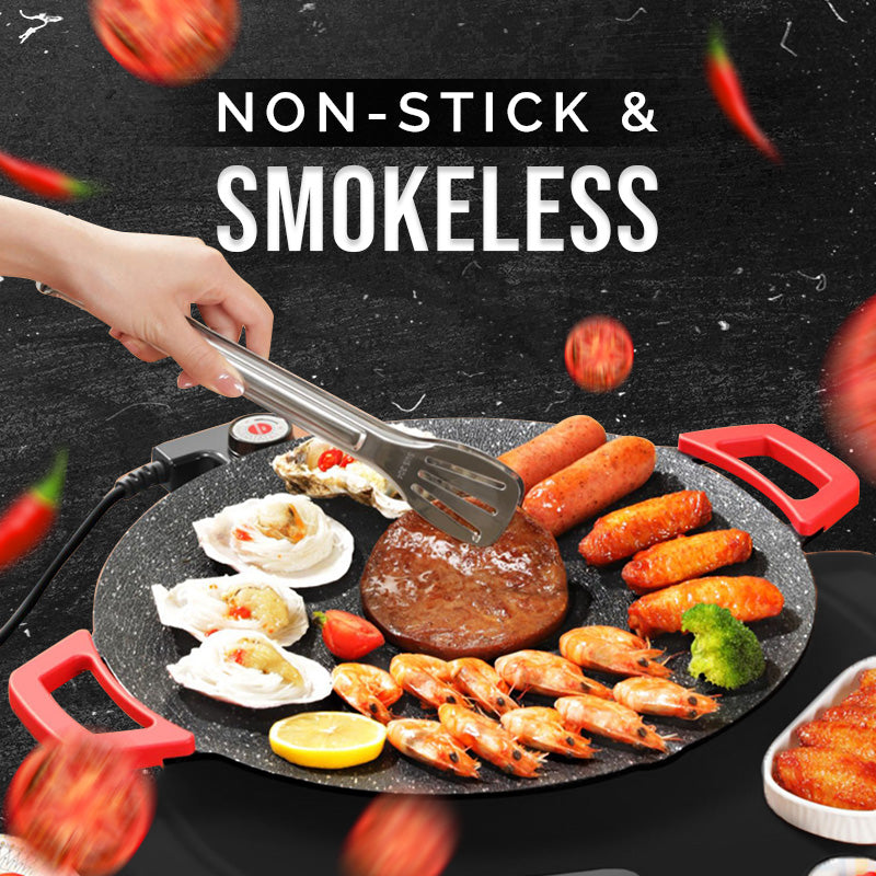 🍳Quality Life🍳Non-Stick Electric Indoor Grill Pan-4