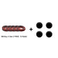 🔇5-hole Automotive Dust-proof and Shock-absorbing Sealing Strip-13