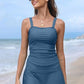 💥Last Day Special Sale 50% OFF🩱Women Vintage Tummy Control Two Piece Tankini Swimsuits-16