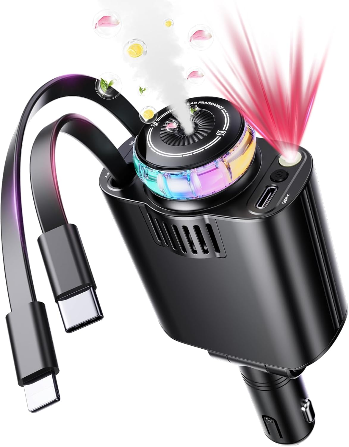 🔋Limited Time Promotion 50% OFF⚡5-in-1 Charger & Aroma Diffuser & Starlight Ceiling-8