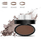 🖌️50K+ Sold!!!🖤Eyebrow Stamp Powder Kit with Applicator Brush, One Press Perfect Brow Stamp, Waterproof Long Lasting 24H Wear Eyebrow Makeup for Lazy Daily Salon-Like Brows