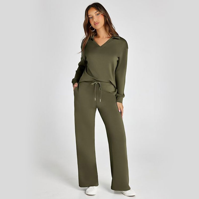 💖49% OFF!👍Women's 2 Piece Sets Outfits Casual Long Sleeve Sweatsuits Sets✨-10