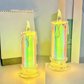 🎁LED Crystal Candle Lights- Romantic Tabletop Night Lights