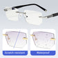 ✨Sapphire high hardness ✨Anti blue progressive Far And Near Dual-Use Reading Glasses-11