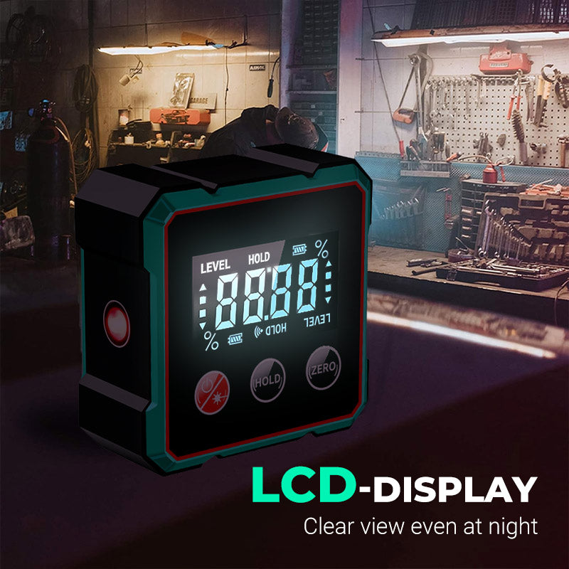 🔥Magnetic Digital Angle Finder with Electronic Laser-5