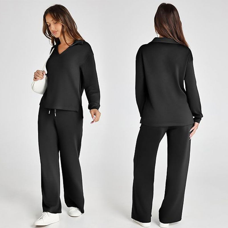 💖49% OFF!👍Women's 2 Piece Sets Outfits Casual Long Sleeve Sweatsuits Sets✨-5