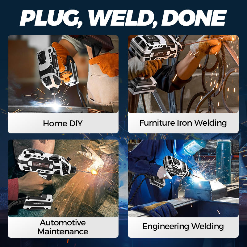 🔥Hot Sale 50% Off🔥4600W Shielded Metal Arc Welder Kit-5