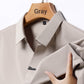 🔥Men’s Casual Lapel Breathable Wrinkle-free T-shirt-15