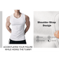 🔥 Men's  Wide Strap Ribbed Tank Top