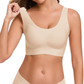 🔥 ubras Seamless Bras for Women Full Coverage Wireless Bralette Widen Straps Side Comfortable Breathable