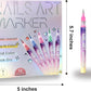 🌈 12 Colours Nail Art Pens Set: Precision Dual Tips for French Manicure, Gradient & 3D Nail Art | Salon Quality DIY Kit 🎨💅