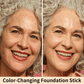 🎉BUY 1 GET 1 FREE🎉[OFFICIAL PRODUCT] BLANC Cover Cream Stick V w/ Detachable Brush - Korean Skin Care Color-Changing Foundation Stick with Collagen Capsules (0.45 oz)