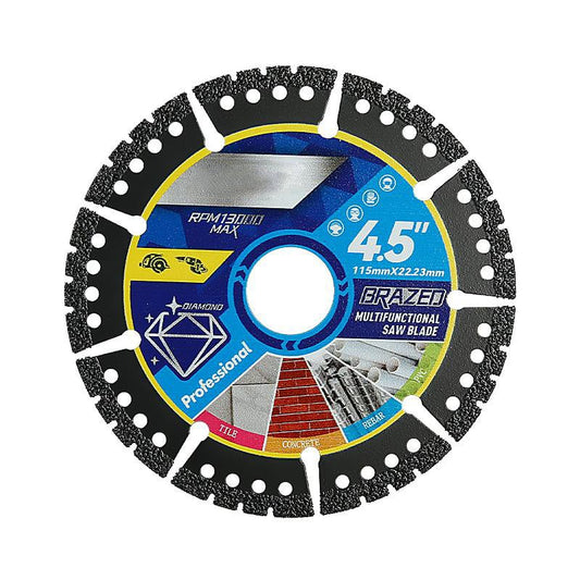 🔥4.5" Multi-Material Diamond Blade - Zero Compromise, Max Durability