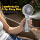 🏖️❄️Portable Handheld Mist Cooling Fan💦Mini Mist Cooling Fan for Hot Summer Days