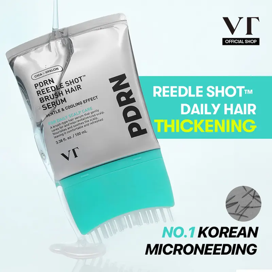 🔥 🔥 🔥 [VT COSMETICS]  viral PDRN Reedle Shot Hair Brush Serum
