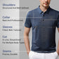 👔 Hübsches Polohemd für Männer - Kaufen Sie 3 und erhalten Sie 1 gratis👕Lockeres, kühles, atmungsaktives T-Shirt mit Revers für Männer