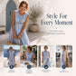 ⏳Limited-time ⏰Women Casual Striped Maxi Dress Sleeveless🎀👗