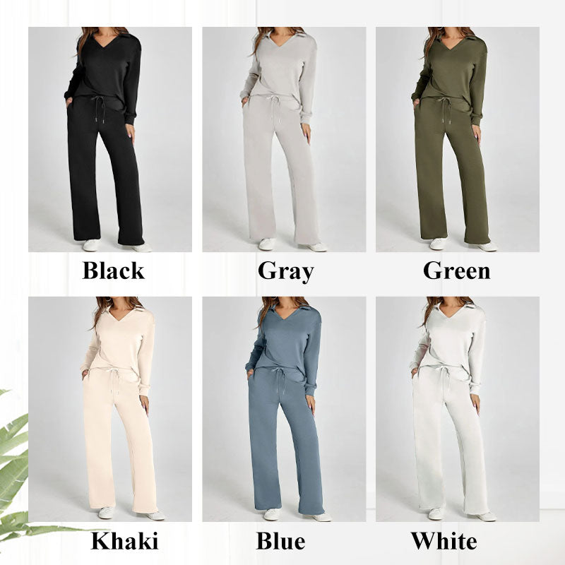 💖49% OFF!👍Women's 2 Piece Sets Outfits Casual Long Sleeve Sweatsuits Sets✨-6