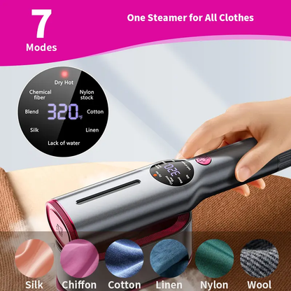 🔥🔥🔥 Dr.Flash Garment Steamer for Clothes, Portable Travel Clothing Steamer Iron