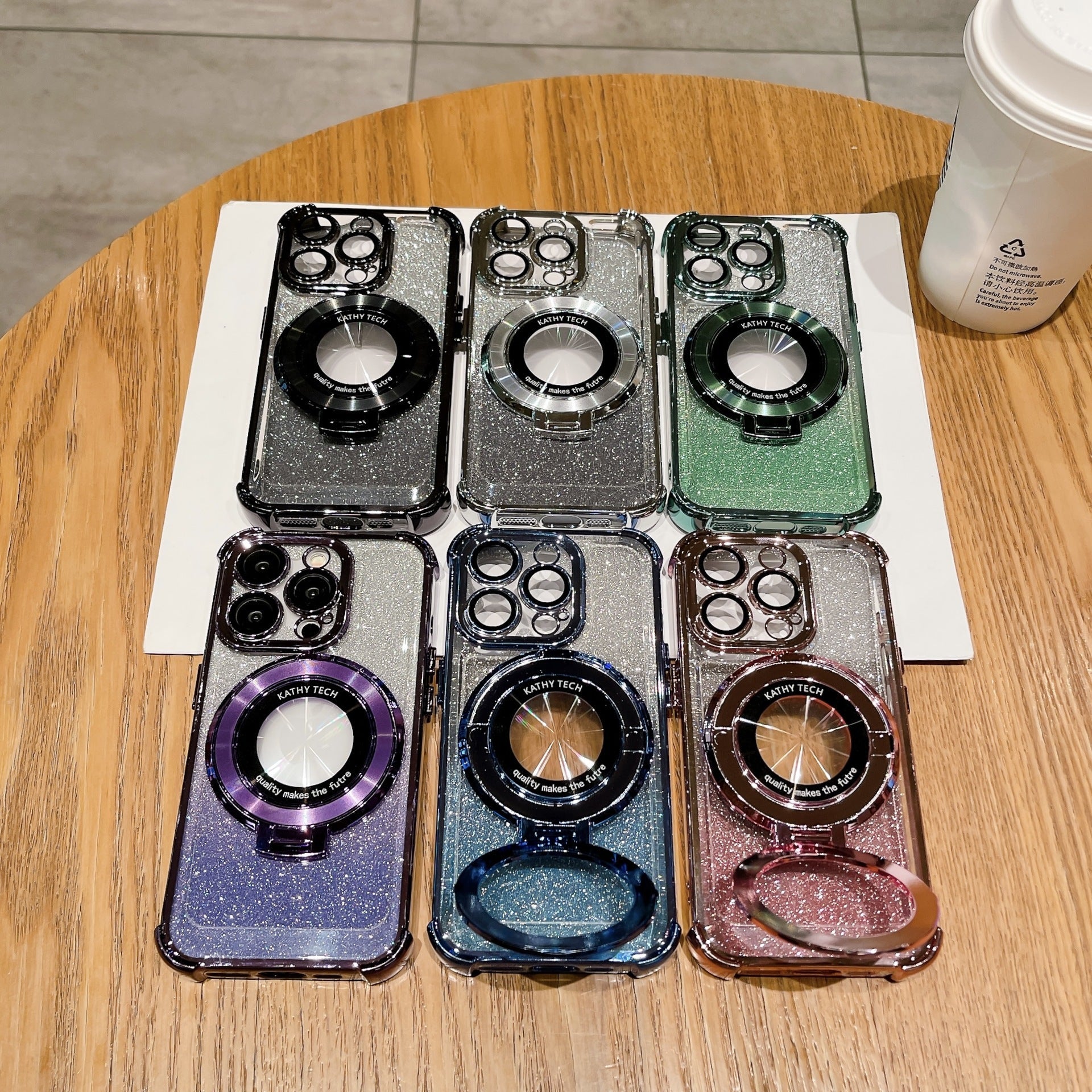 💥Limited time 50% off🔥Suitable for iPhone  Galvanic Glitter four corners with protection against dropping the mobile phone-11