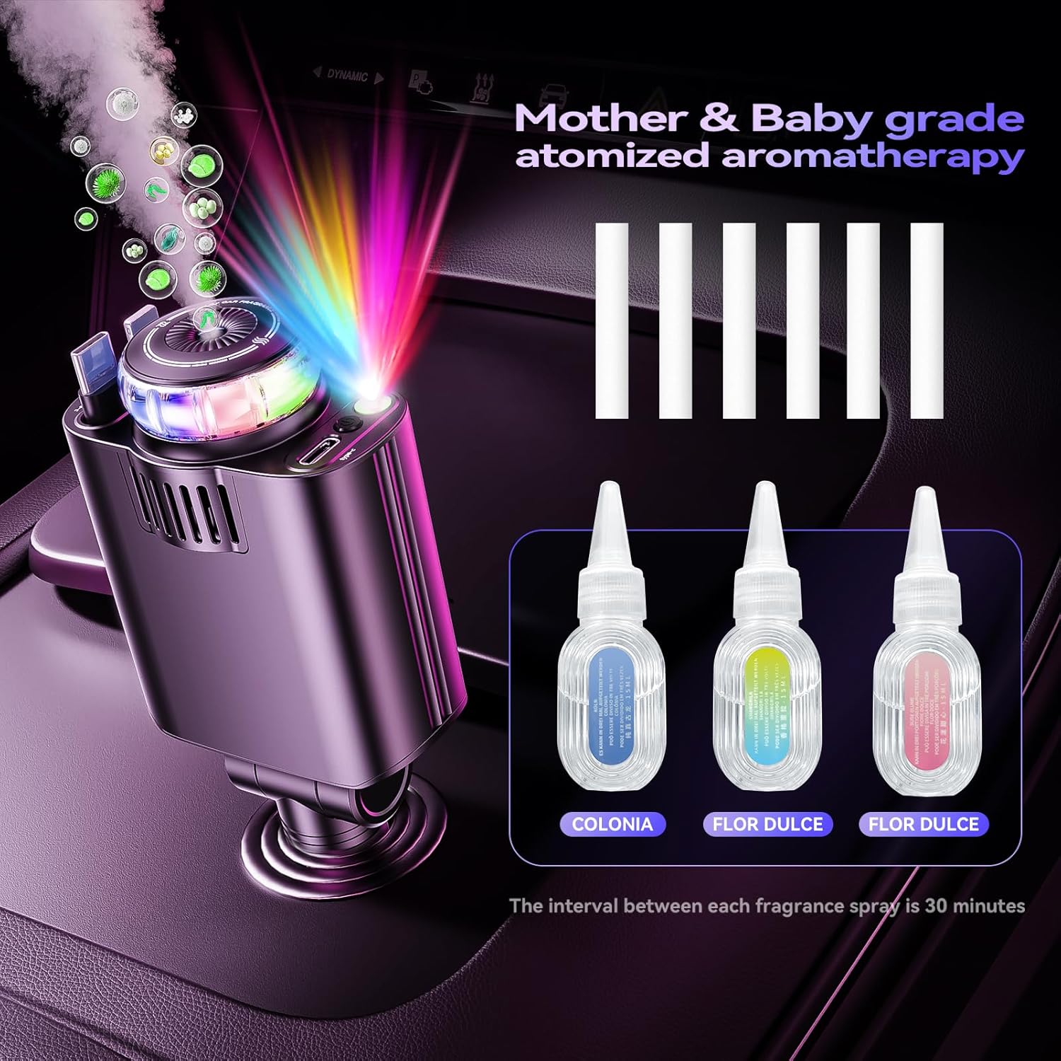🔋Limited Time Promotion 50% OFF⚡5-in-1 Charger & Aroma Diffuser & Starlight Ceiling-2