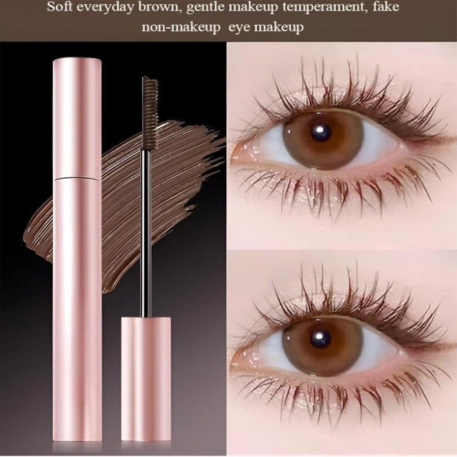 🔥Buy 1 Get 1 Free (2 pcs) [Waterproof and Non-Smudging] Lengthening and curling long-lasting mascara-7