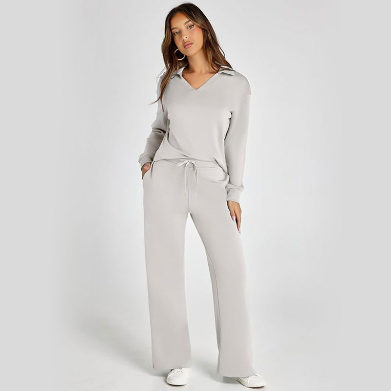 💖49% OFF!👍Women's 2 Piece Sets Outfits Casual Long Sleeve Sweatsuits Sets✨-11