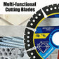 🔥4.5" Multi-Material Diamond Blade - Zero Compromise, Max Durability