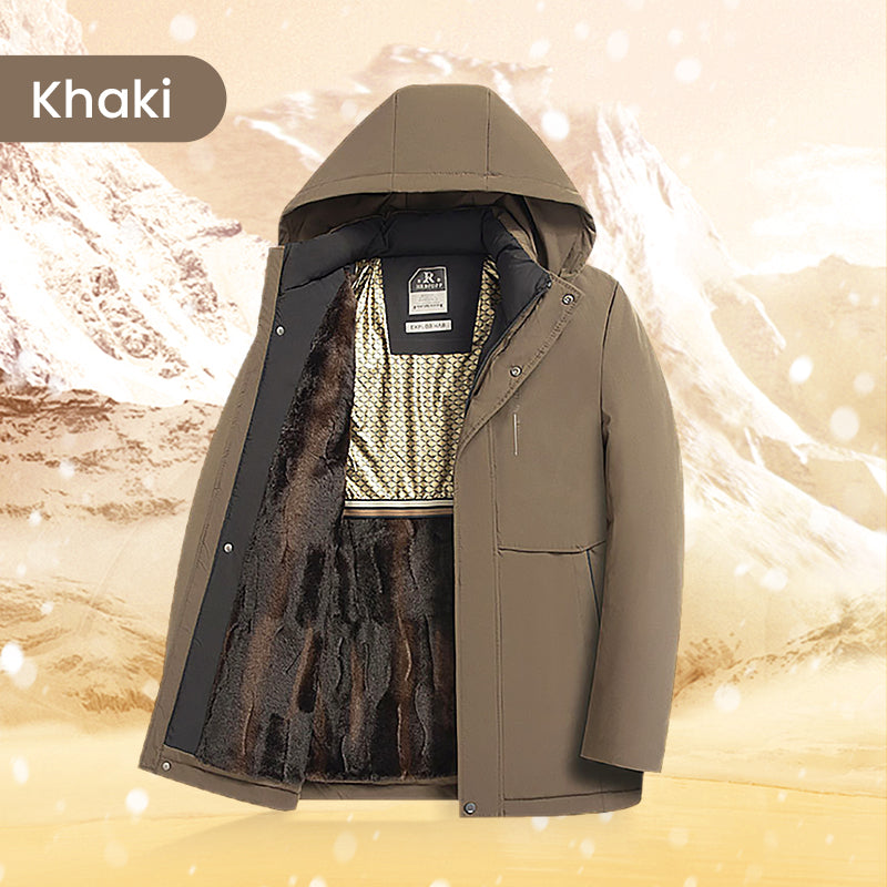 ✨New Arrival✨Men’s Thermal Hooded Parka Coat-9