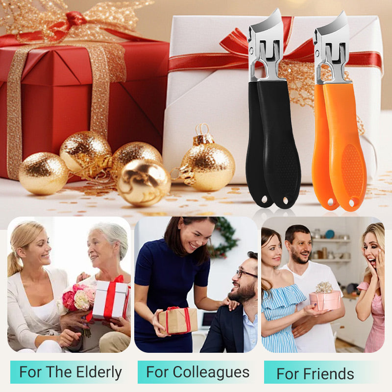 ❤️BUY 2 FREE SHIPPING✈️ Wide Jaw Opening Anti-Splash Slanted Nail Clipper-7