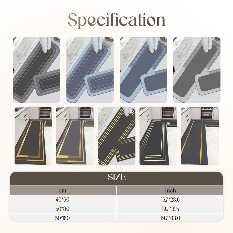 ✨Home Essentials✨Non-Slip & Super Absorbent Floor Rugs-7