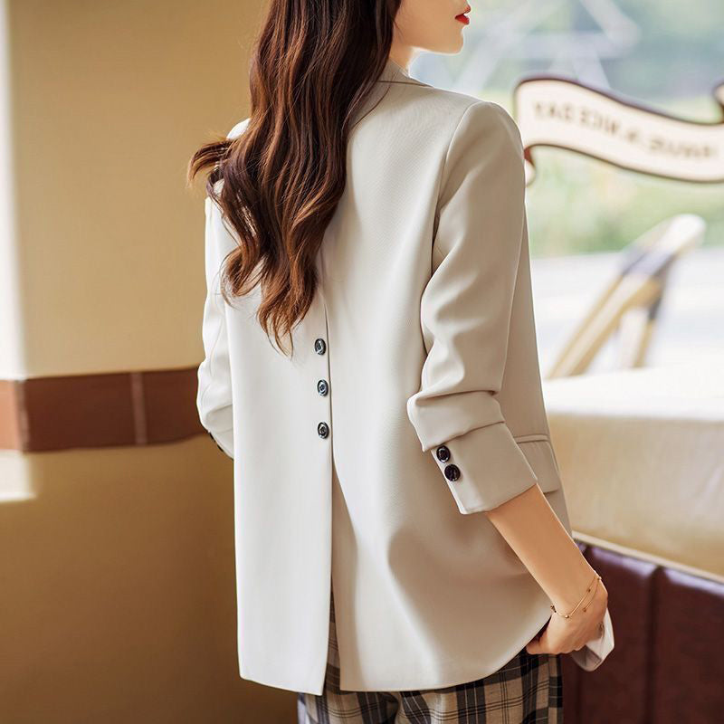 🔥New Year Hot Sale 47% OFF🔥 Simple Casual Draped Blazer-1